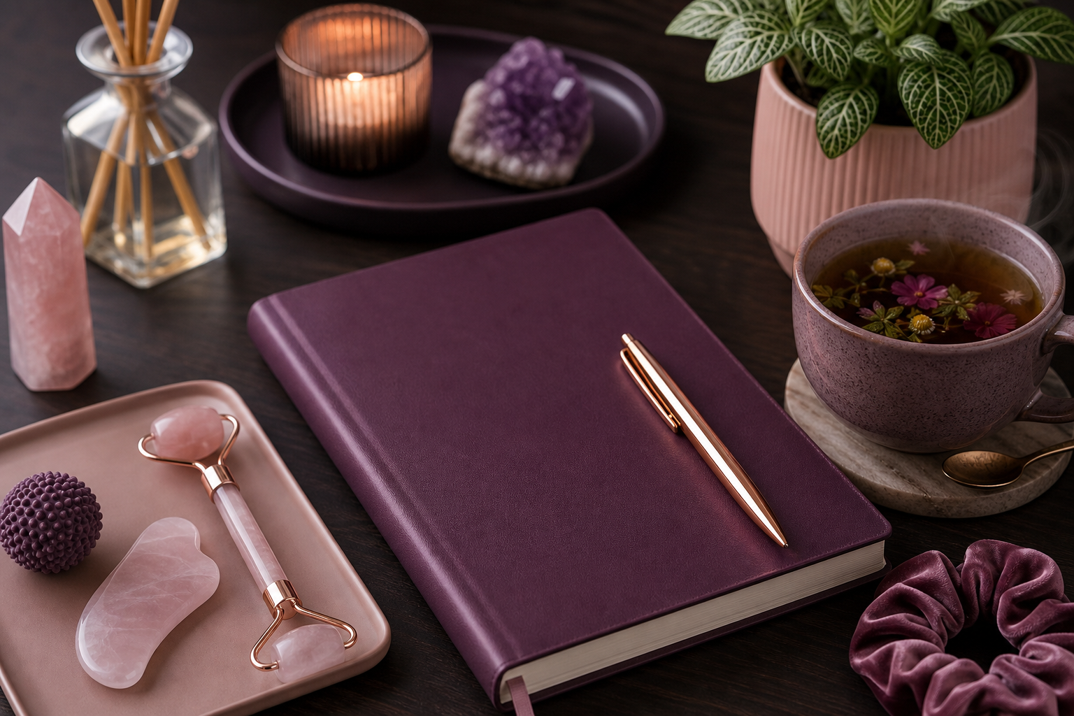 Desk Reset Routine Guide by Purgeaecleanse